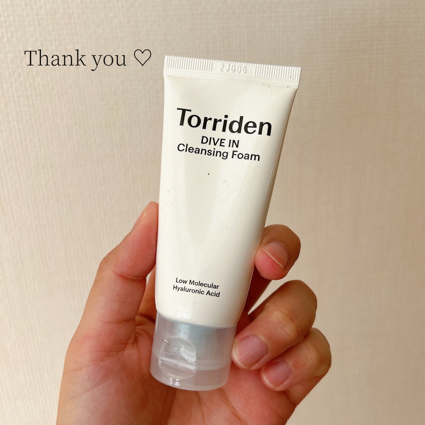 ダイブイン クレンジングフォーム/Torriden/洗顔フォームを使ったクチコミ(1枚目)