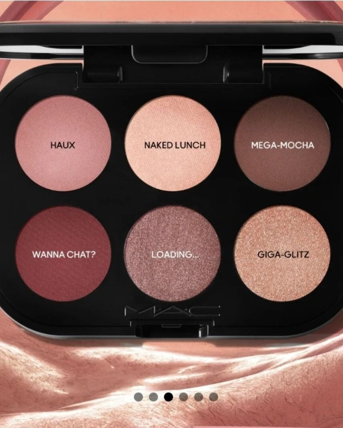 コネクト イン カラー アイシャドウ パレット × 6/M・A・C/アイシャドウパレットを使ったクチコミ(4枚目)