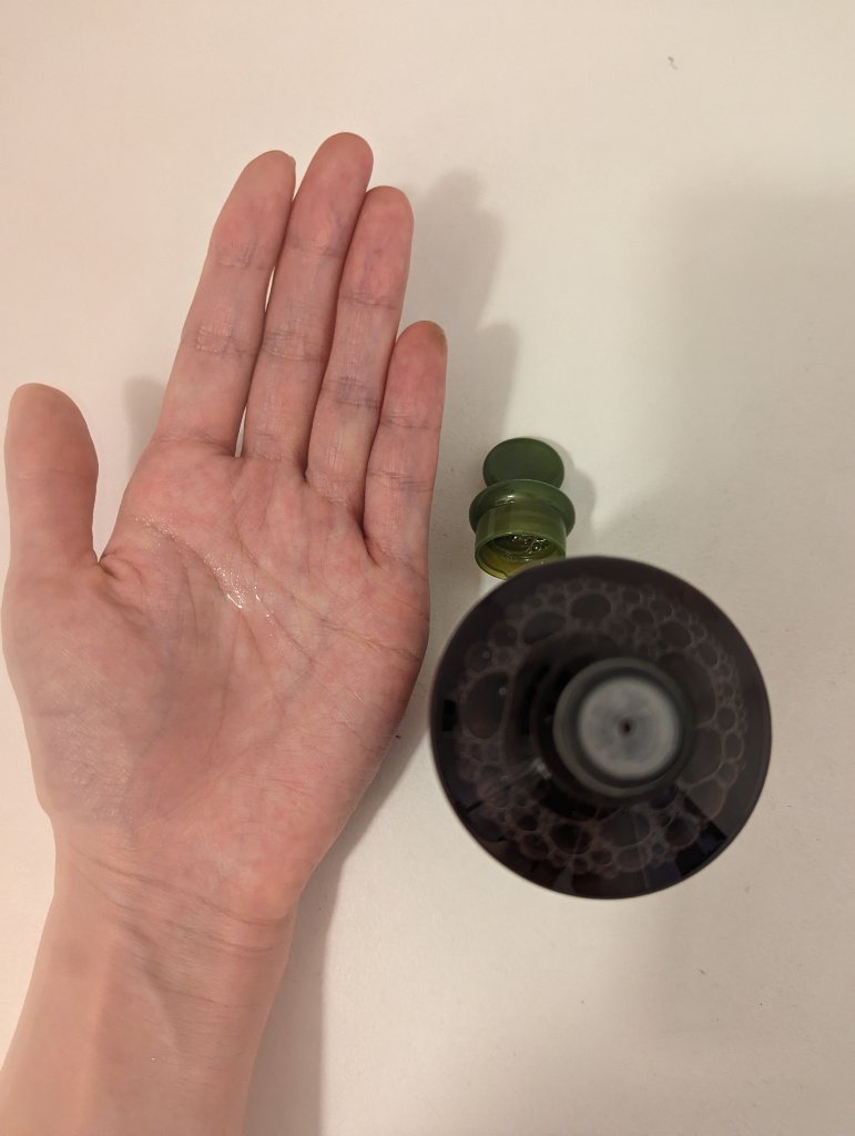 リンシングビネガー シルキーシャイン さらキララズベリー/イヴ・ロシェ/洗い流すヘアトリートメントを使ったクチコミ（3枚目）