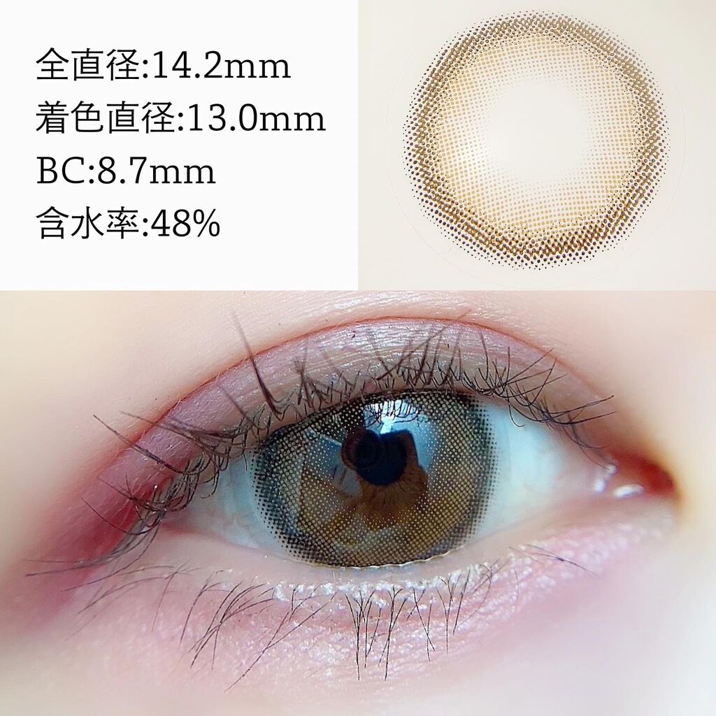 ViVi Ring 1day/OLENS/ワンデー(1DAY)カラコンを使ったクチコミ(2枚目)