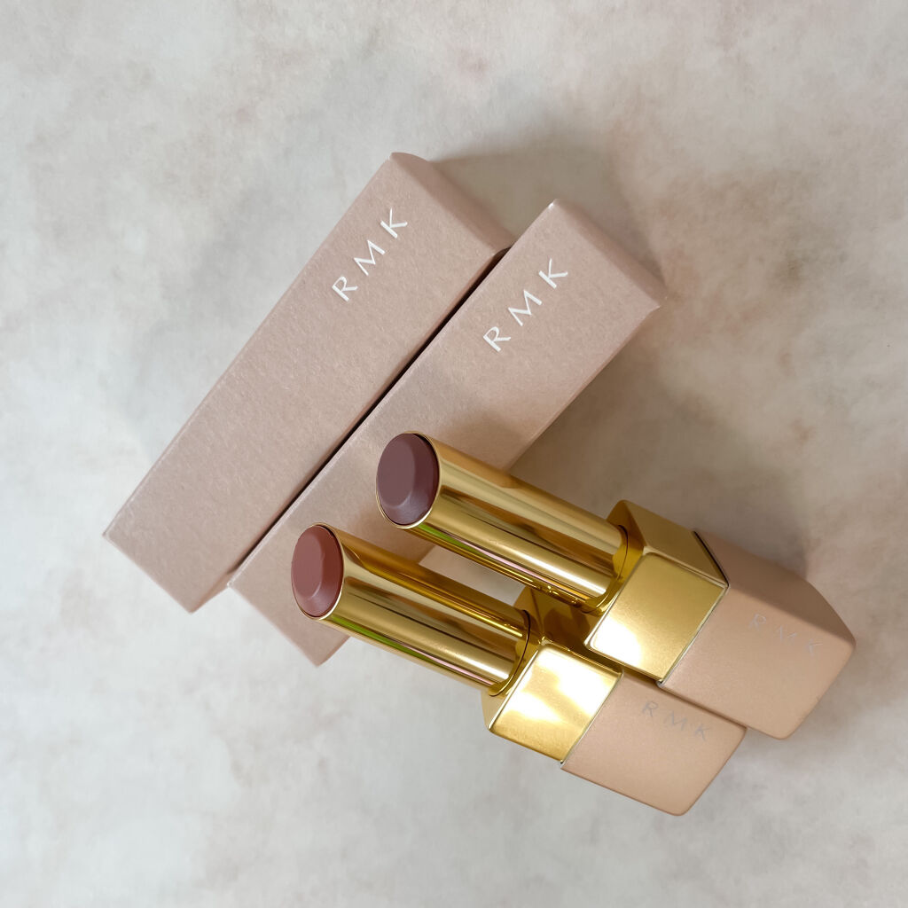 リップスティック コンフォート エアリーシャイン/RMK/口紅を使ったクチコミ（2枚目）