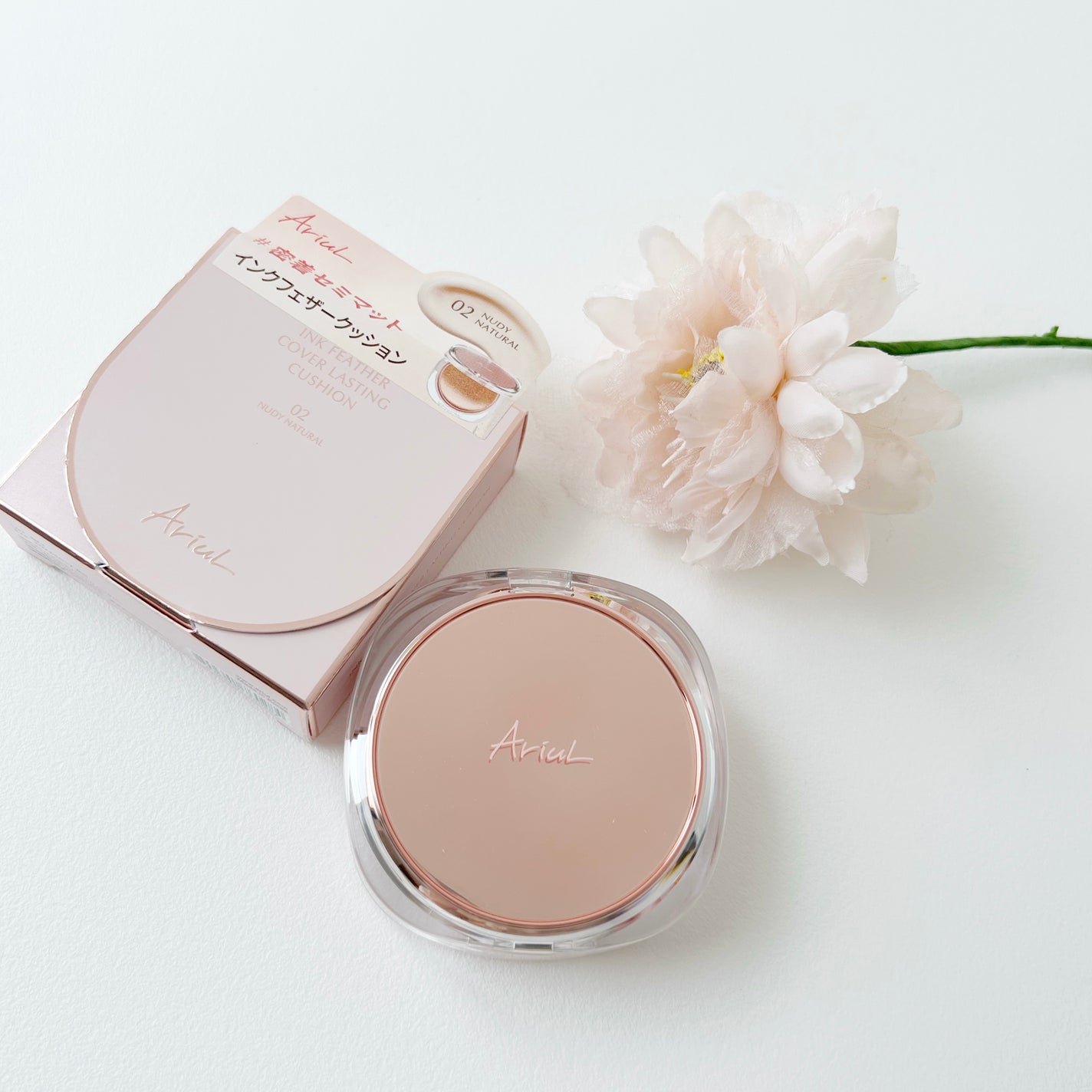 アリウル インクフェザーカバーラスティングクッション/Ariul/クッションファンデーションを使ったクチコミ(6枚目)