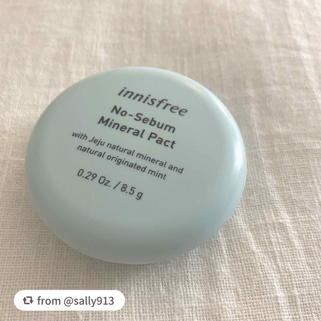 ノーセバム ミネラルパクト N/innisfree/プレストパウダーを使ったクチコミ(1枚目)
