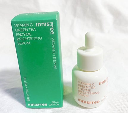 ビタC グリーンティーエンザイム ブライト セラム/innisfree/美容液を使ったクチコミ(6枚目)
