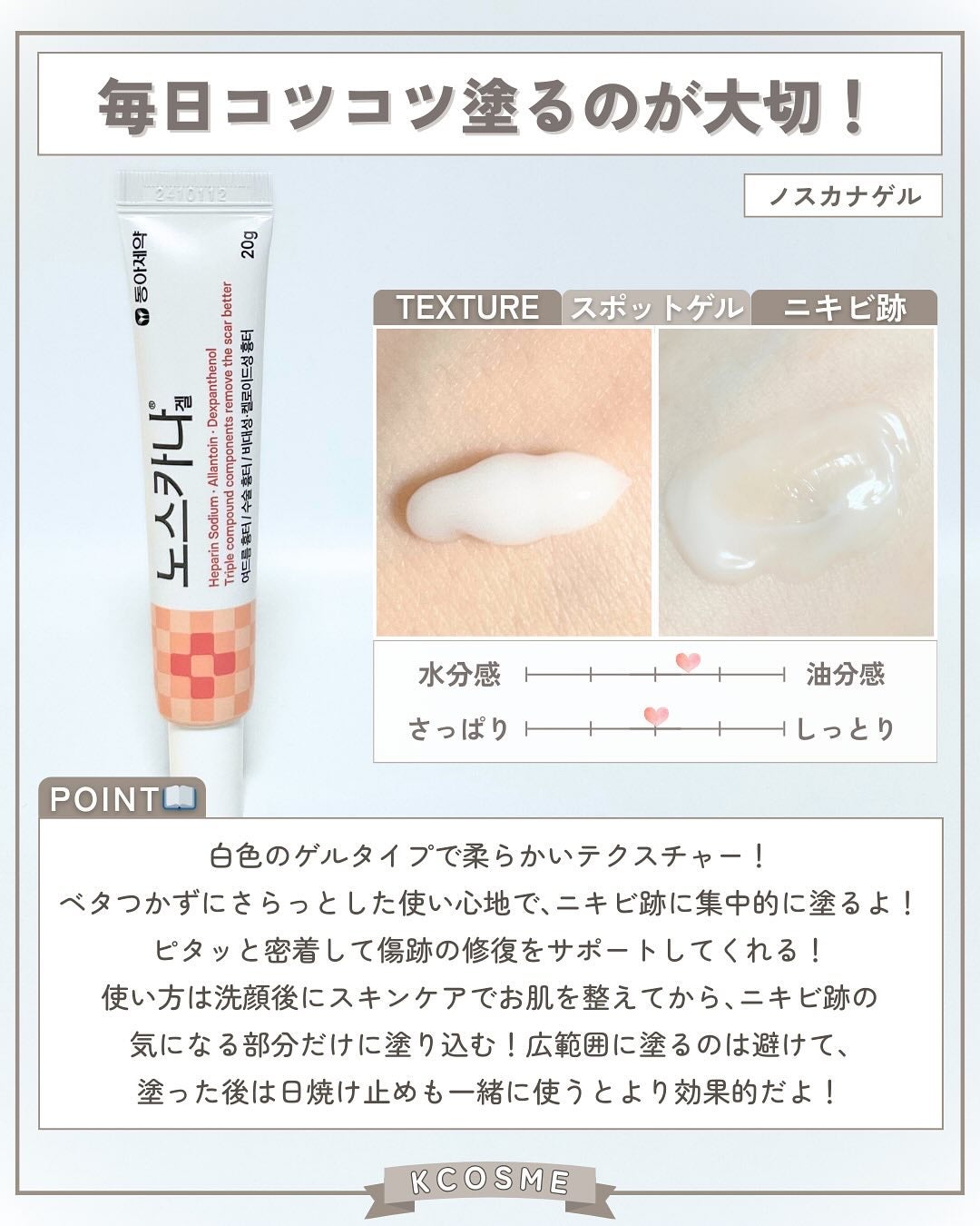 ノスカナゲル/ノスカナゲル/その他スキンケアを使ったクチコミ(4枚目)