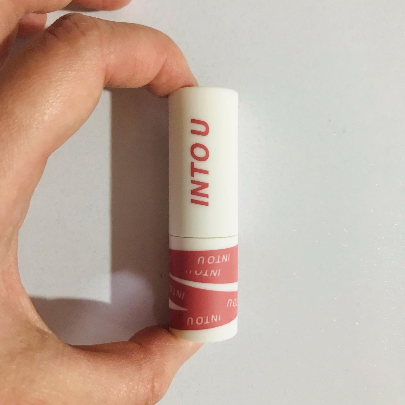 スーパーマットリップ&チークマッド/INTO U/口紅を使ったクチコミ(5枚目)