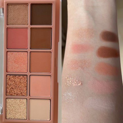 ベターザンパレット/rom&nd/アイシャドウパレットを使ったクチコミ(2枚目)