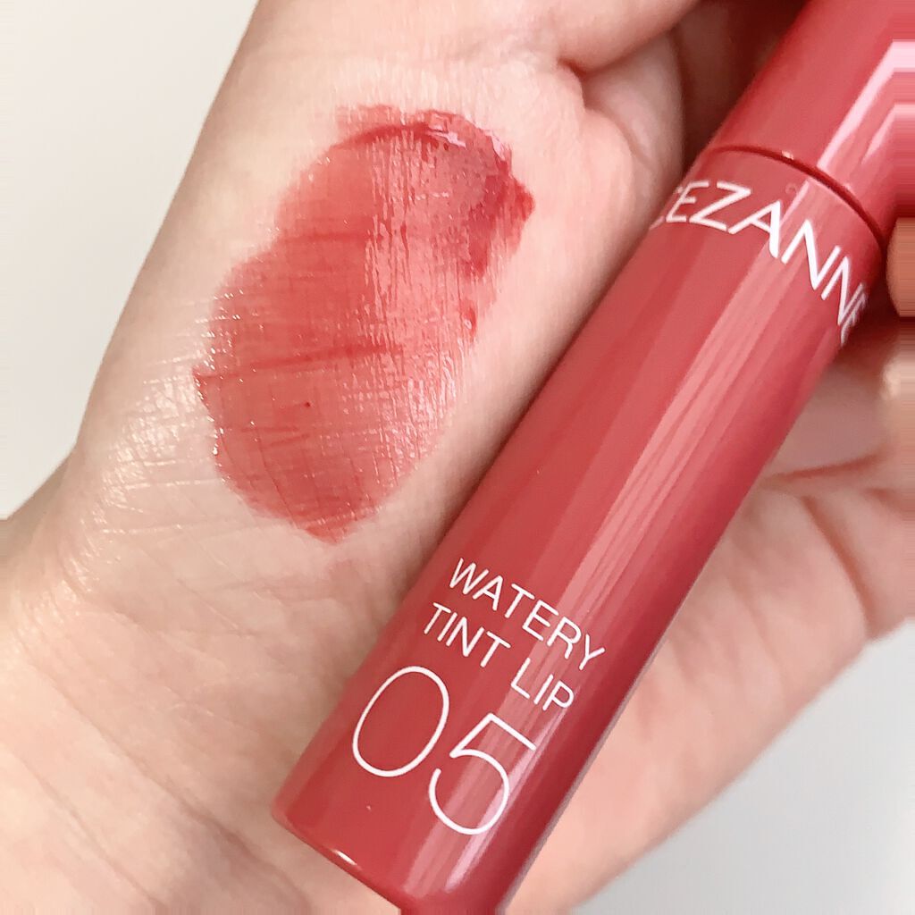 ウォータリーティントリップ/CEZANNE/リップティントを使ったクチコミ(2枚目)