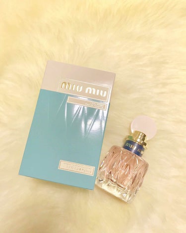 miu miu ロー ロゼ オードトワレのクチコミ「🎀miumiu🎀

《ロー ロゼ オードトワレ》

大好きなミュウミュウの香水です💗

約一年.....」（2枚目）