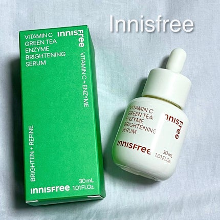 ビタC グリーンティーエンザイム ブライト セラム/innisfree/美容液を使ったクチコミ(1枚目)