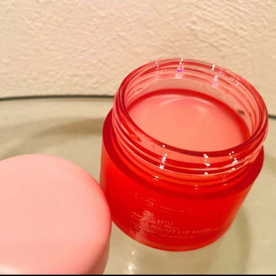 CICA ナイトリップマスク/VT/リップマスクを使ったクチコミ(1枚目)