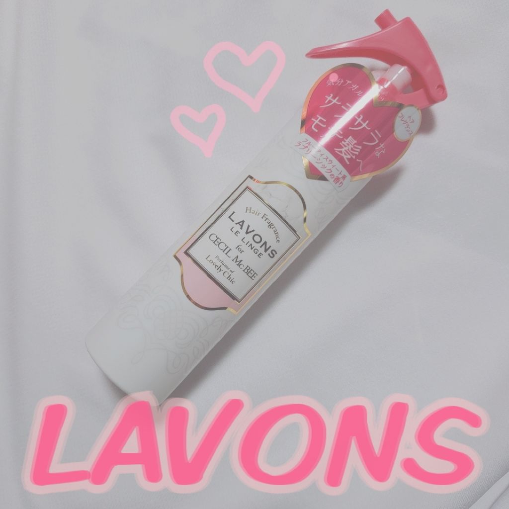 ラボン for CECIL MACBEE セシルマクビー ヘアフレグランスミスト ラブリーシック/ラボン/ヘアミストを使ったクチコミ（1枚目）