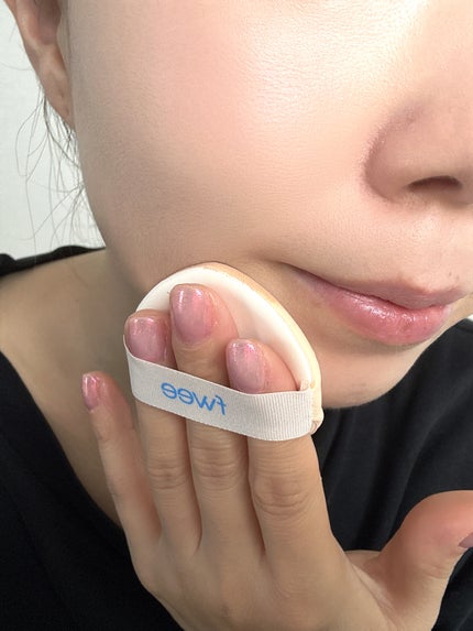 フィー クッションエッグフィットカバー/fwee/クッションファンデーションを使ったクチコミ(6枚目)