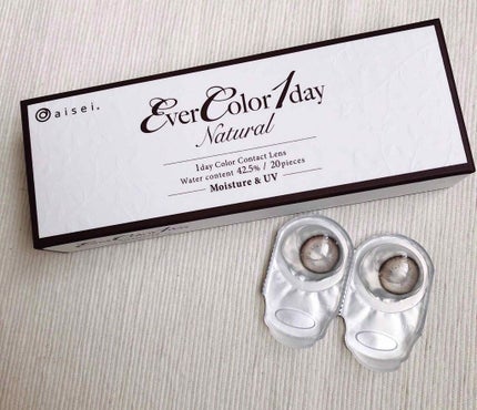 エバーカラーワンデー ナチュラル/エバーカラー/ワンデー(1DAY)カラコンを使ったクチコミ(2枚目)