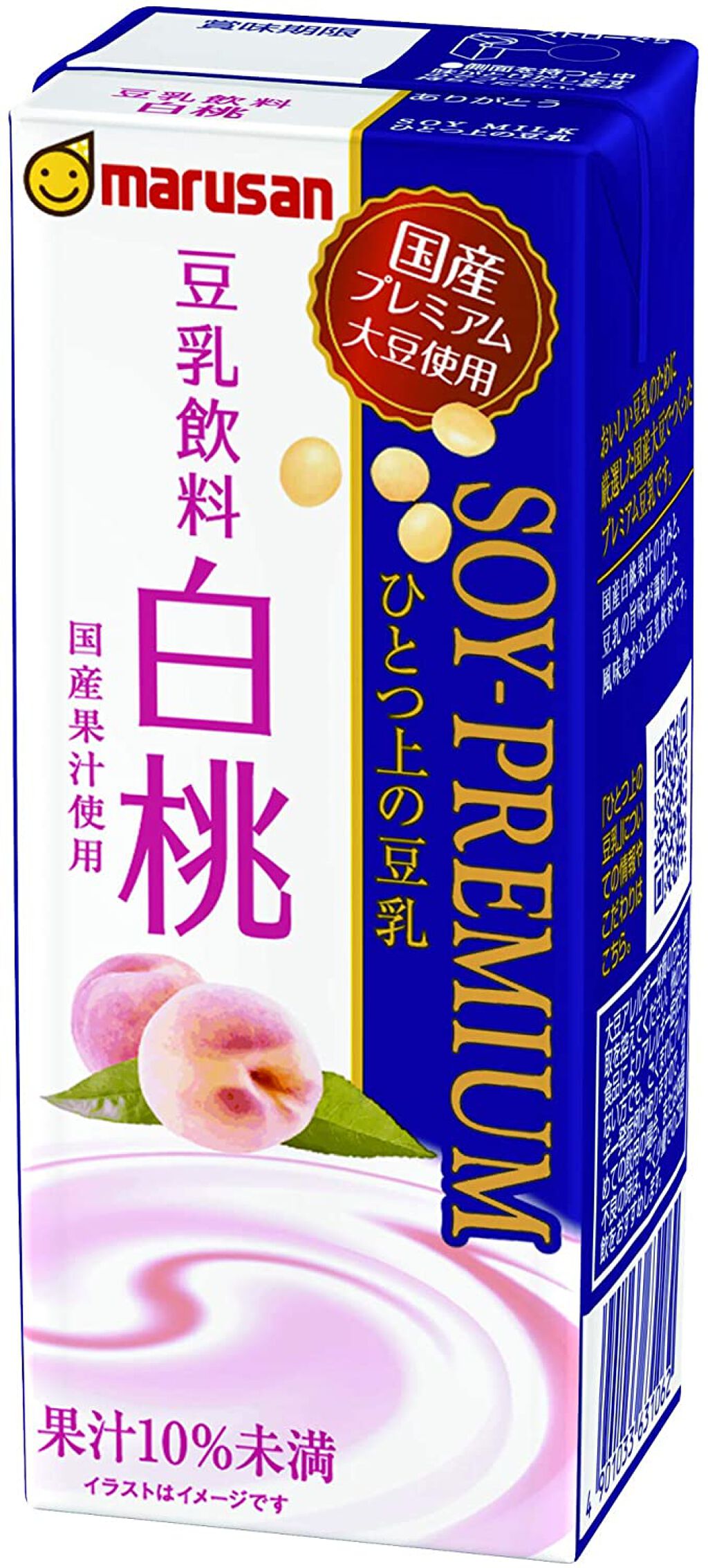 マルサン 豆乳飲料 白桃