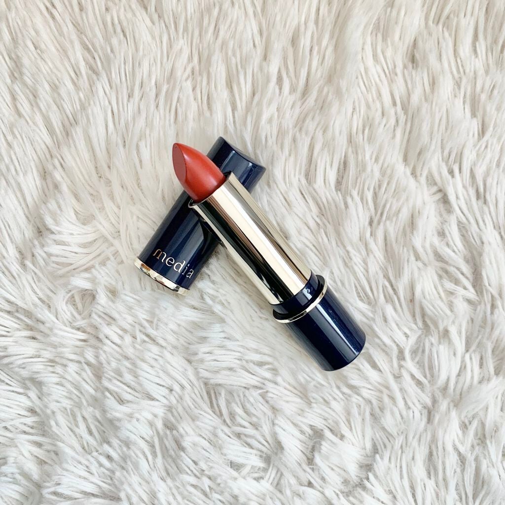 クリーミィラスティングリップA/media/口紅を使ったクチコミ(1枚目)