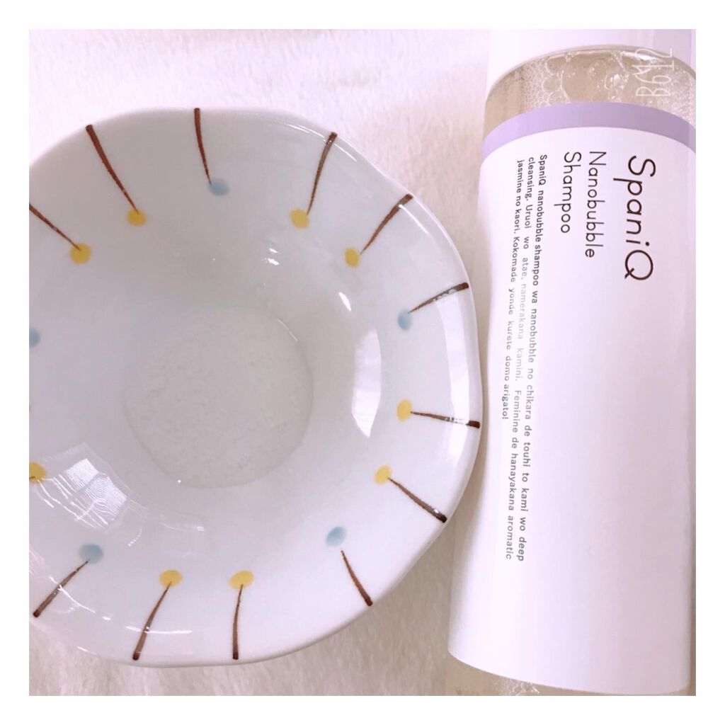 SpaniQ ナノバブルシャンプー/SpaniQ/市販シャンプーを使ったクチコミ（3枚目）