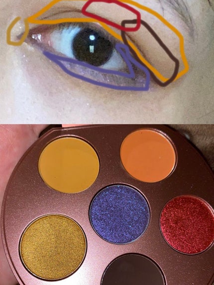 アイラブ サプライズ アイシャドウ パレット × 6 ボールド ボウ/M・A・C/アイシャドウパレットの画像