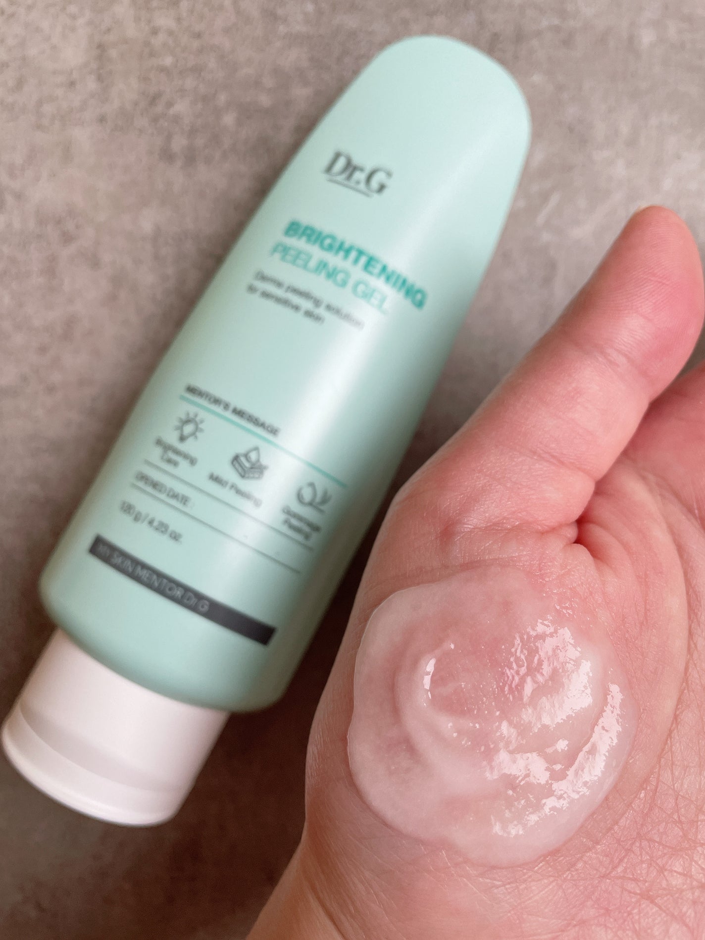 ブライトニングピーリングジェル/Dr.G/ピーリングを使ったクチコミ(7枚目)