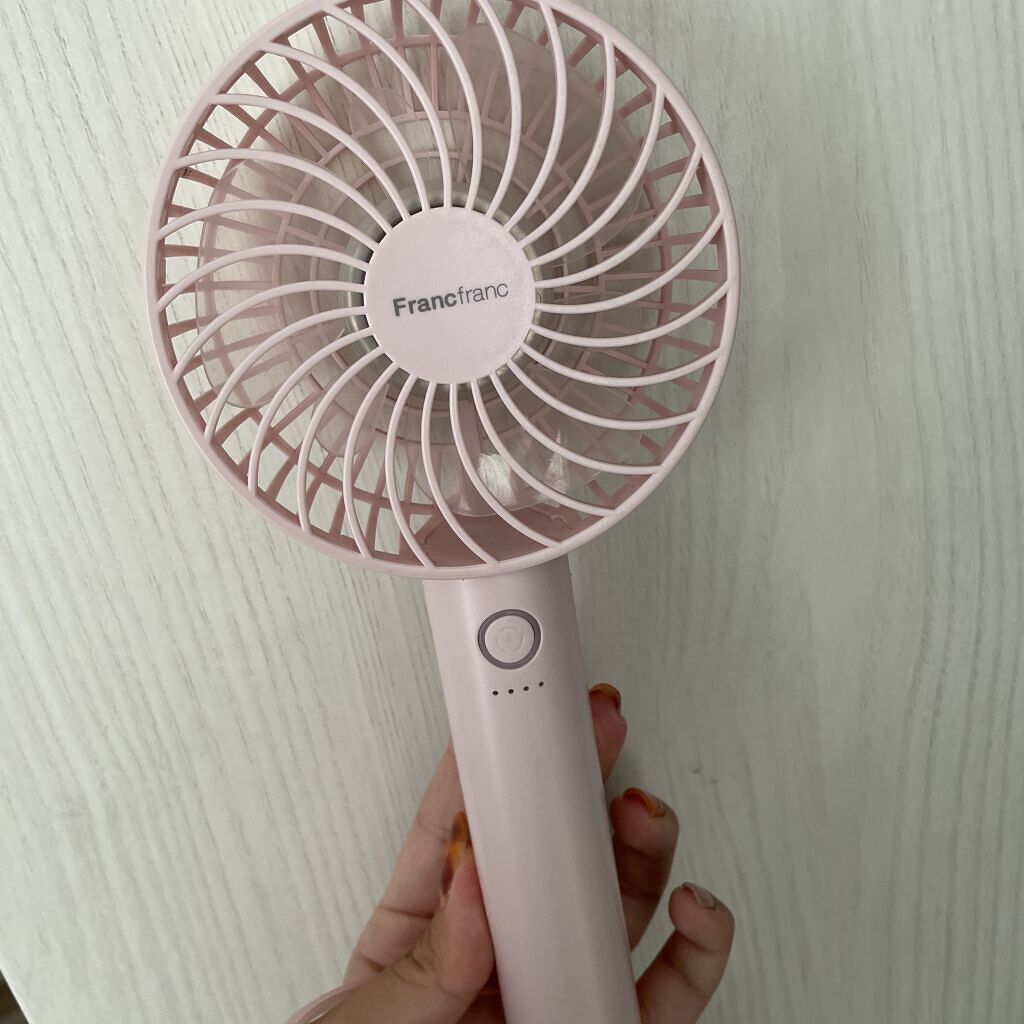 フレ 2WAY ハンディファン/フランフラン/その他を使ったクチコミ（1枚目）