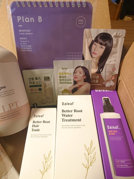 ダリーフ ラッキーボックス/Daleaf/その他キットセットを使ったクチコミ(3枚目)