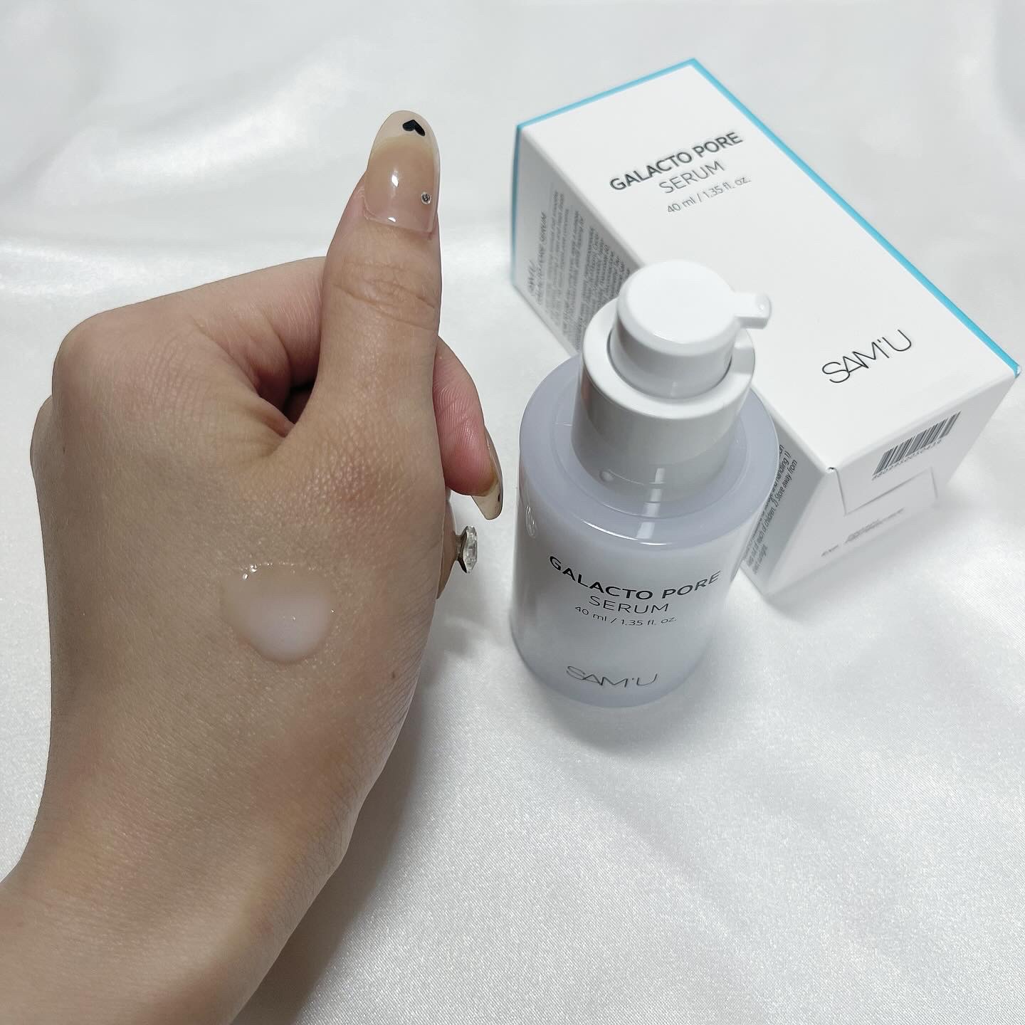 サミュ ガラクトポア セラム/SAM'U/美容液を使ったクチコミ（3枚目）