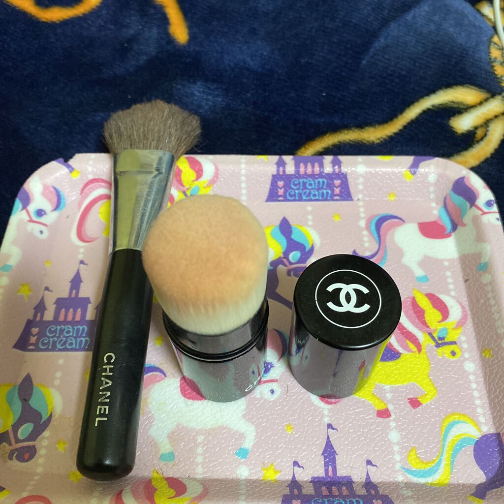 パンソー カブキ/CHANEL/メイクブラシを使ったクチコミ（3枚目）