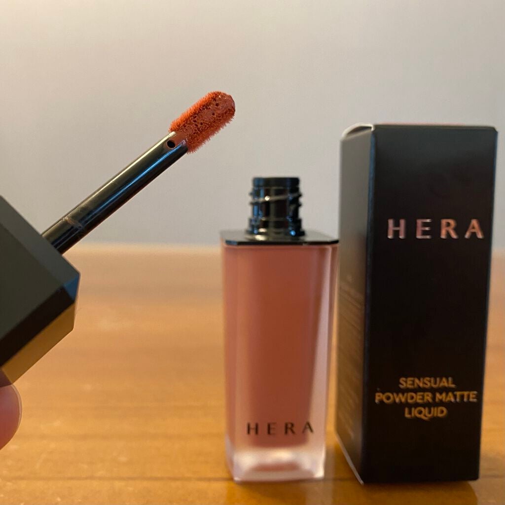 センシュアルパウダーマットリキッド/HERA/口紅を使ったクチコミ(3枚目)