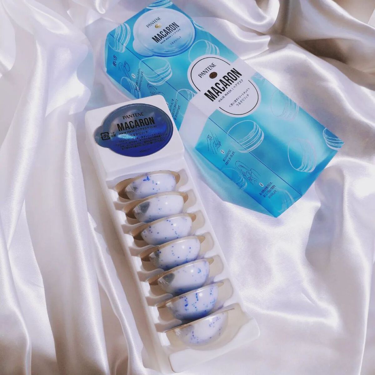 パンテーンマカロン ヘアマスク うるさらリッチ <洗い流すトリートメント>/パンテーン/ヘアマスク・ヘアパックを使ったクチコミ（1枚目）