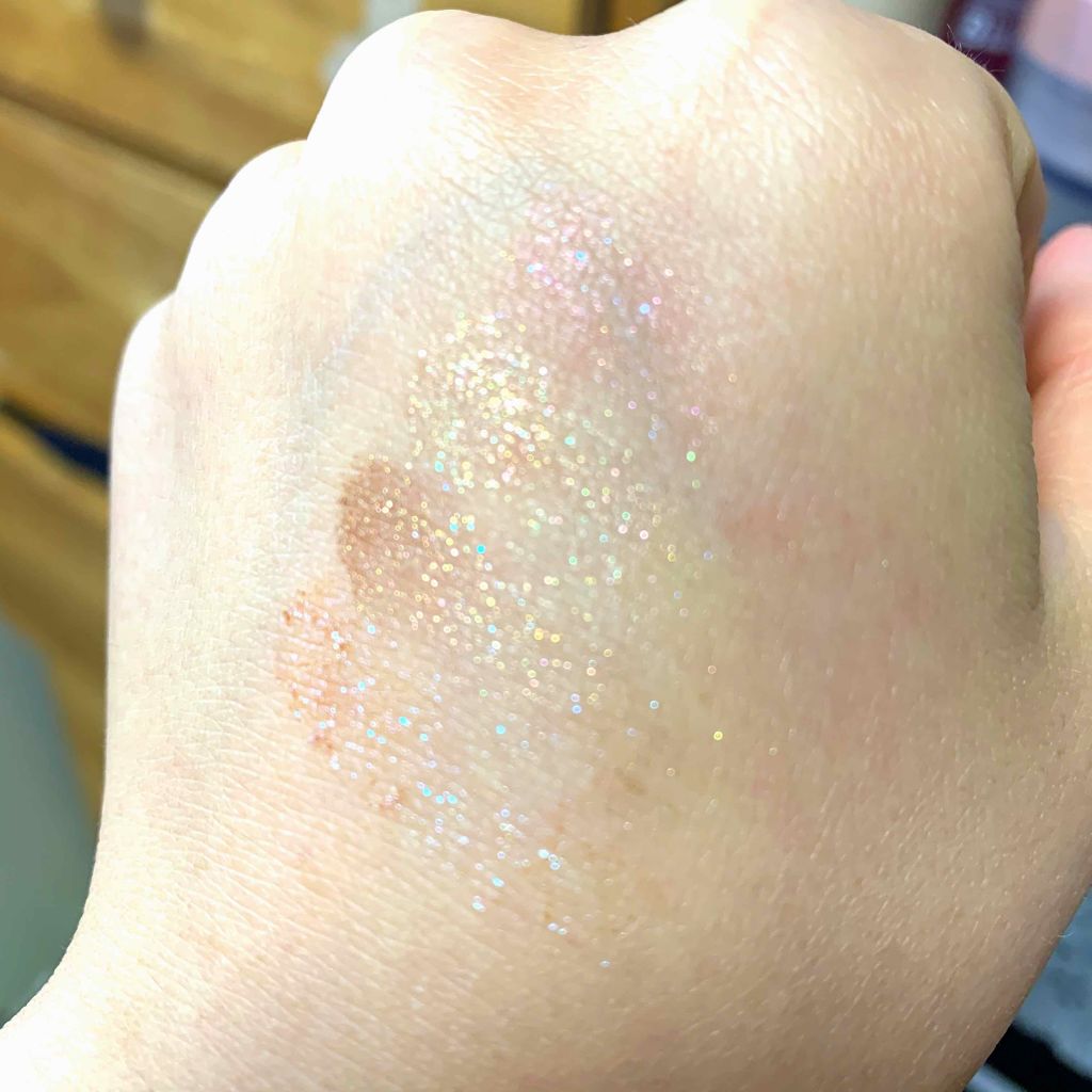 グリッタープリズム シャドウ/MISSHA/グリッターを使ったクチコミ(3枚目)