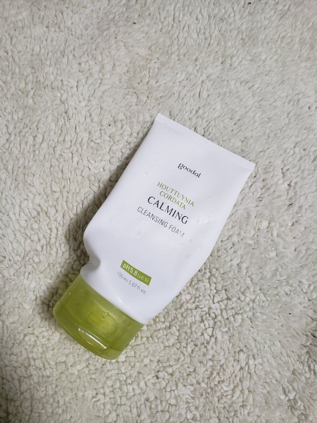  カーミングクレンジングフォーム/goodal/洗顔フォームを使ったクチコミ（1枚目）