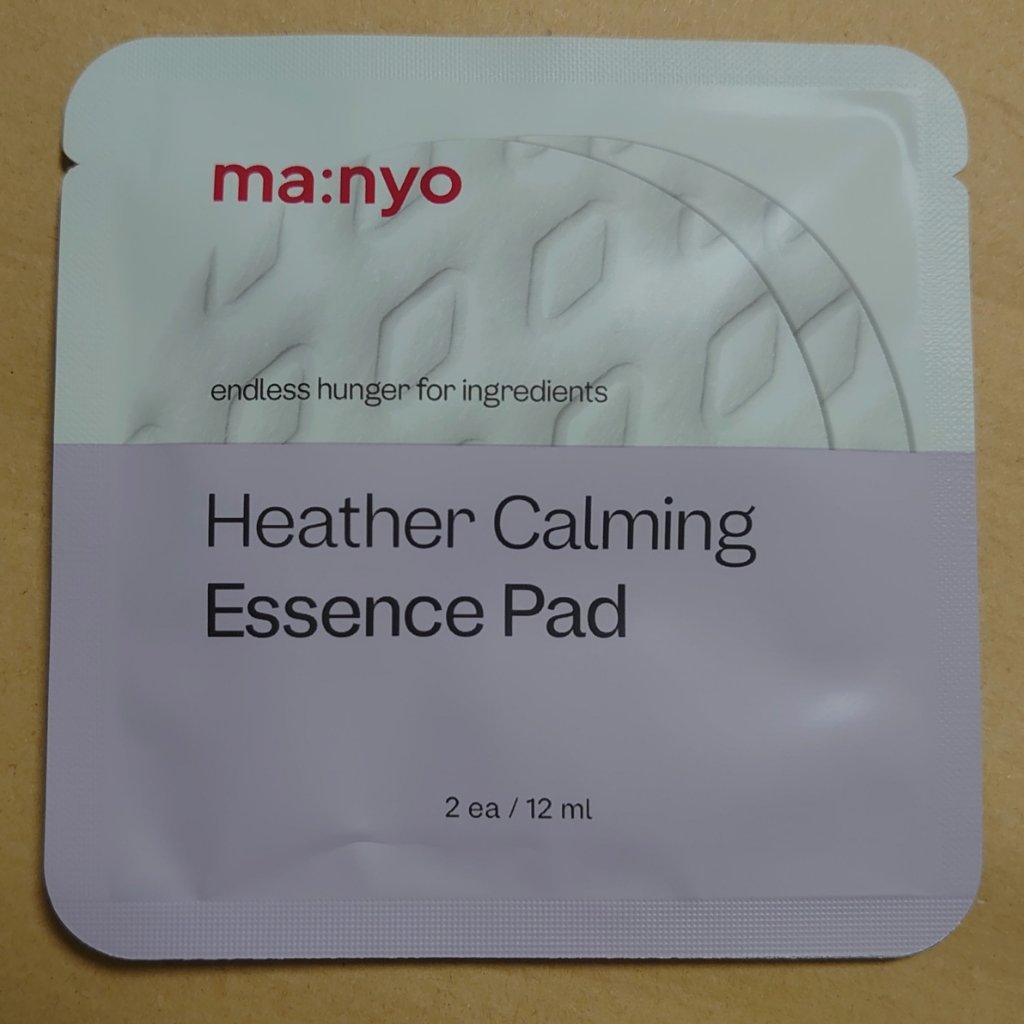 ヘザーカーミングエッセンスパッド/manyo/トナーパッドを使ったクチコミ（1枚目）