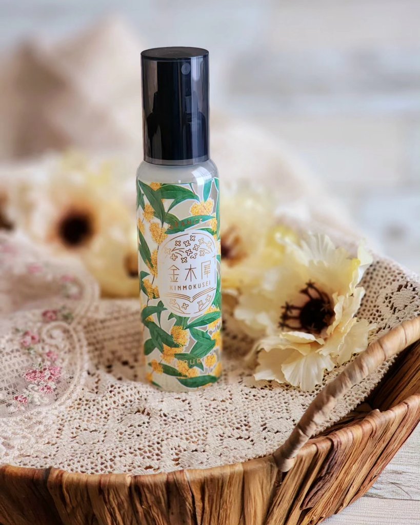 金木犀 フレグランスボディー＆ヘアミスト/ゆるりと/ヘアミストを使ったクチコミ（1枚目）