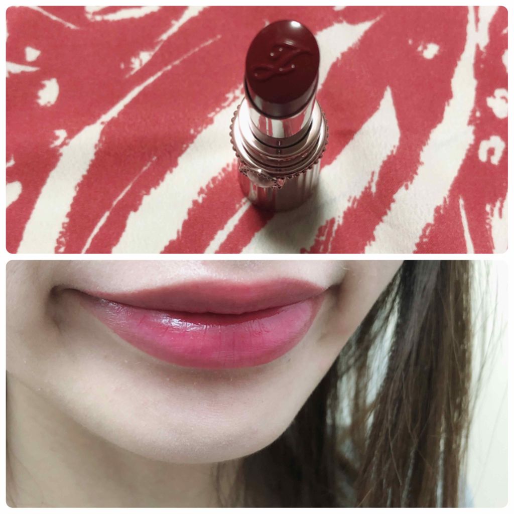 リップブロッサム エターナルクチュール 02 baroque rose/JILL STUART/口紅を使ったクチコミ（3枚目）