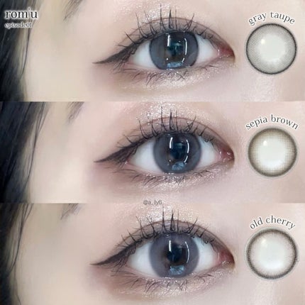 rom’u(ロミュ) 1day episode01/rom'u/ワンデー(1DAY)カラコンを使ったクチコミ(2枚目)