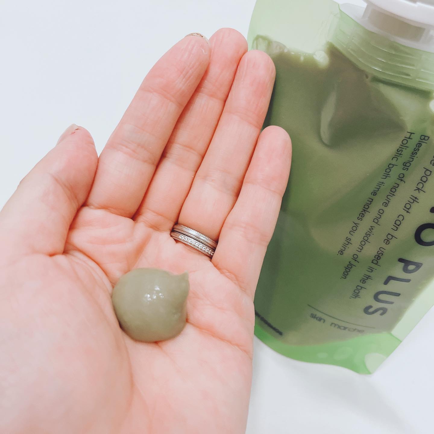 skinmarche WAOPLUS ハートリーフマグワートブースターマスク/ブレーンコスモス/洗い流すパック・マスクを使ったクチコミ（2枚目）