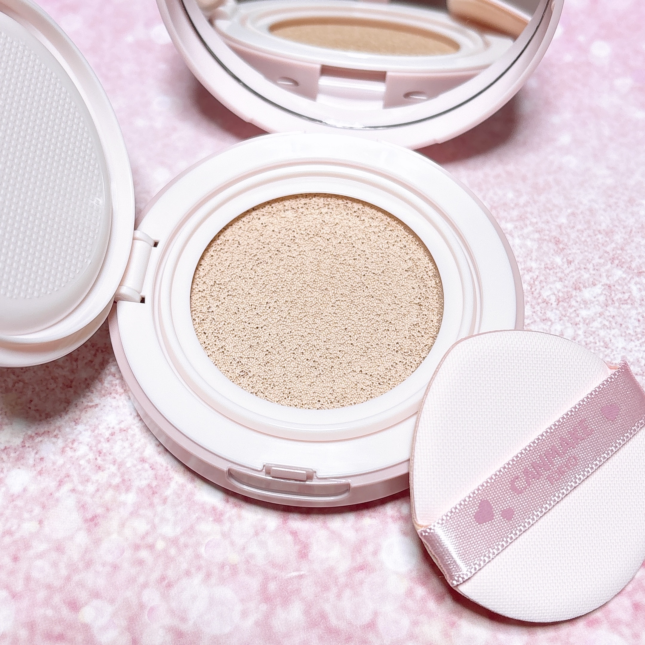 フィットグロウクッション/キャンメイク/クッションファンデーションを使ったクチコミ（2枚目）