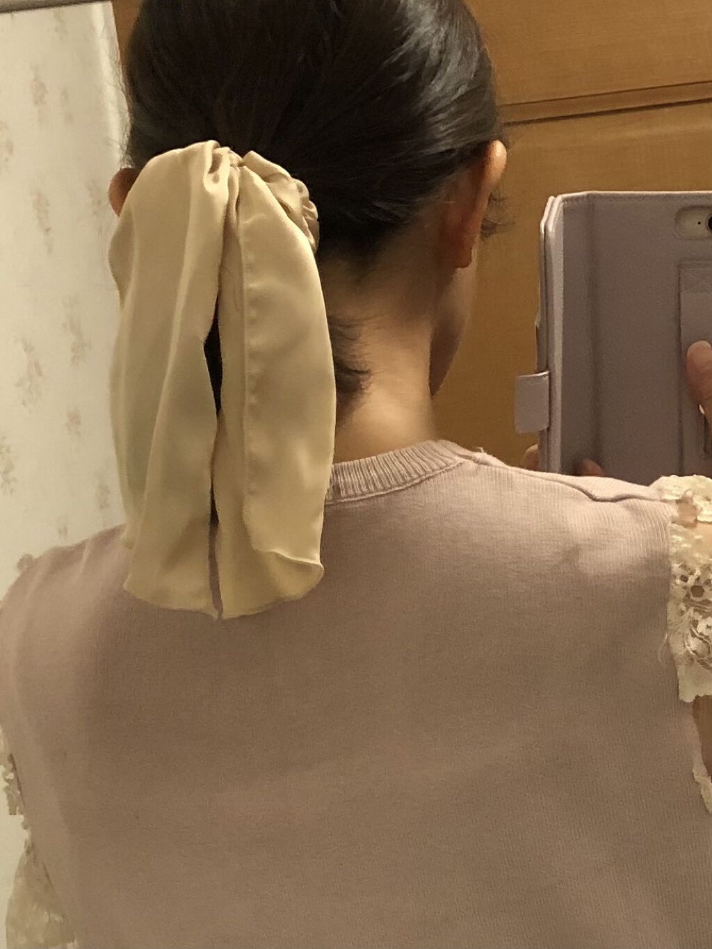 ビッグシアーシュシュ/キャンドゥ/ヘアアクセサリーを使ったクチコミ（3枚目）