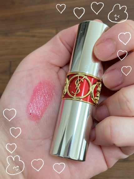 ヴォリュプテ プランプインカラー/YVES SAINT LAURENT BEAUTE/口紅を使ったクチコミ(1枚目)