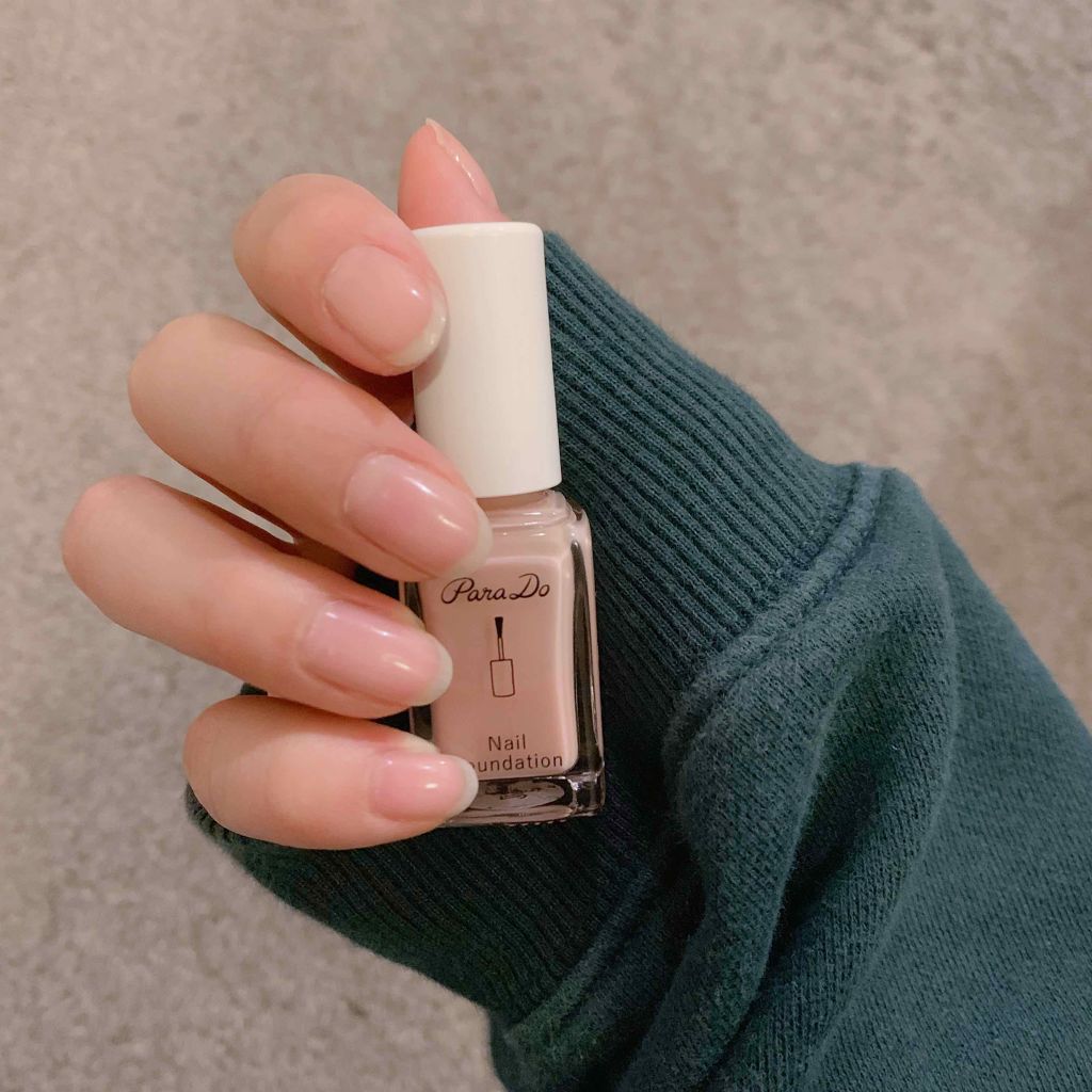 ネイルファンデーション/パラドゥ/マニキュアを使ったクチコミ（1枚目）