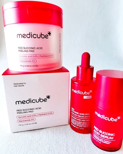レッドアクネピーリングセラム/MEDICUBE/美容液を使ったクチコミ(8枚目)