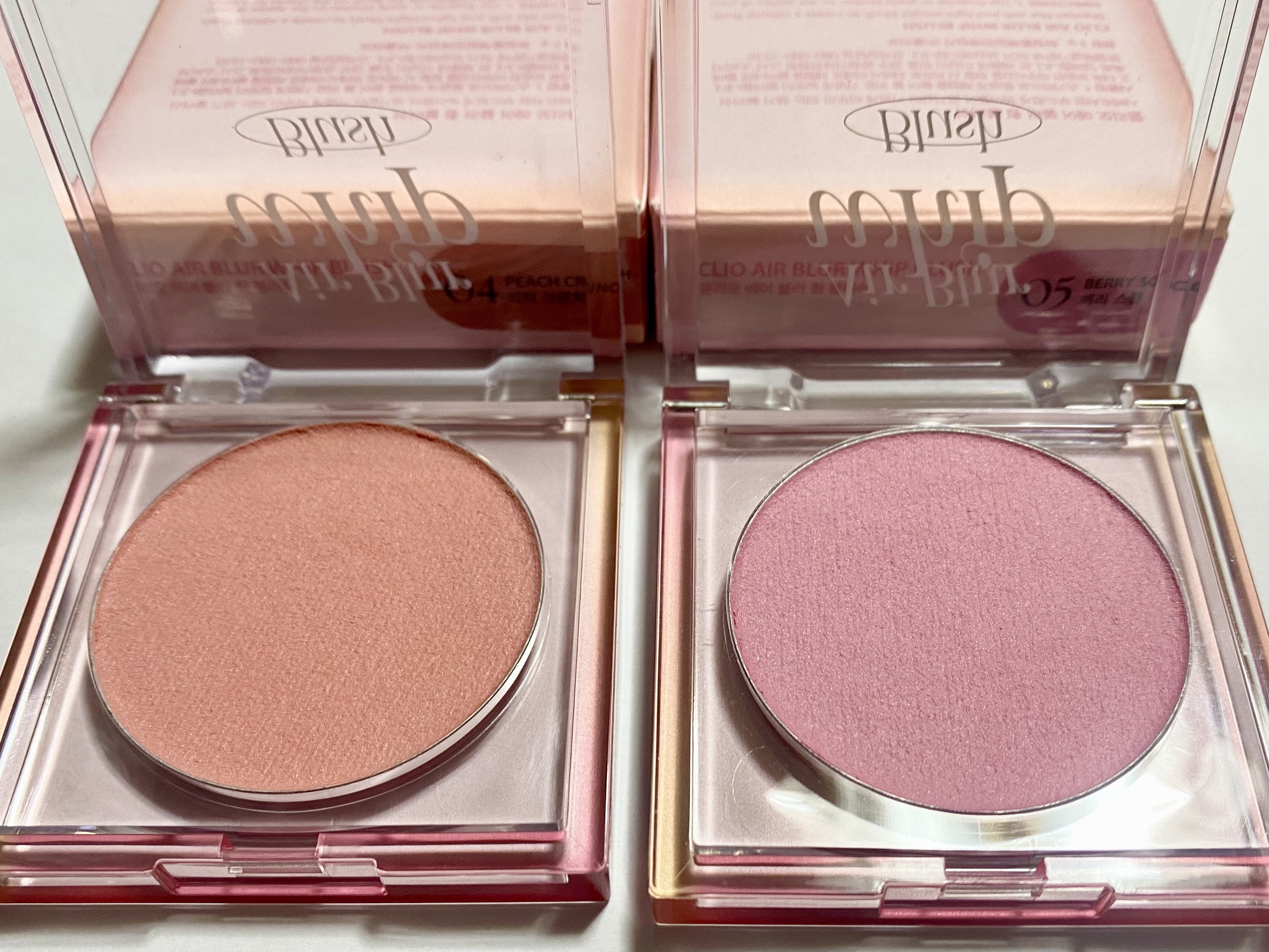 エアーブラーホイップチーク/CLIO/パウダーチークを使ったクチコミ（2枚目）