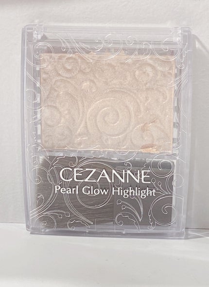 パールグロウハイライト/CEZANNE/パウダーハイライトを使ったクチコミ(3枚目)
