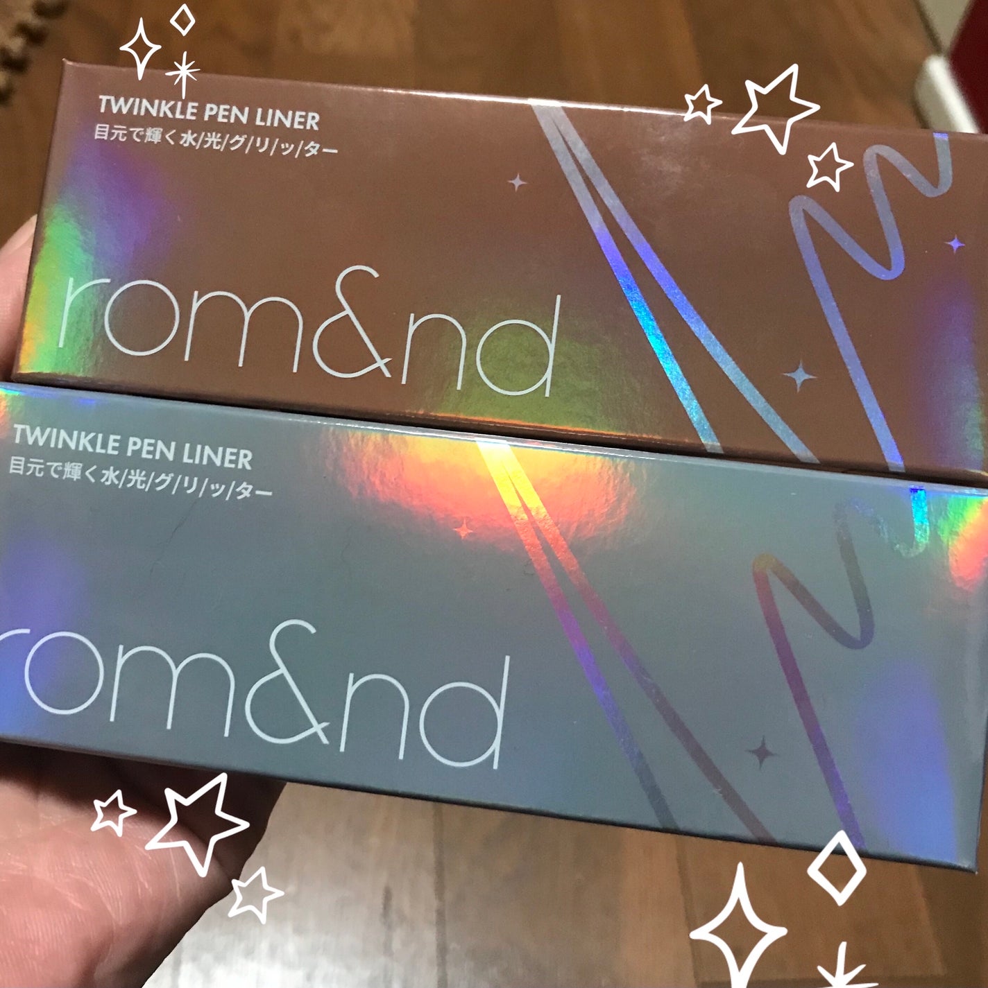 トゥインクルペンライナー/rom&nd/リキッドアイライナーを使ったクチコミ(1枚目)