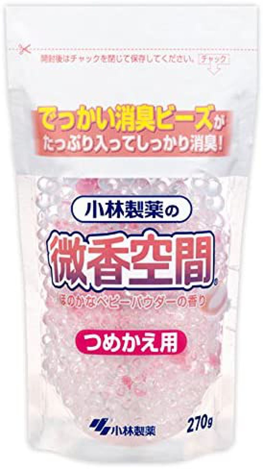 微香空間 ベビーパウダー つめ替用 270g