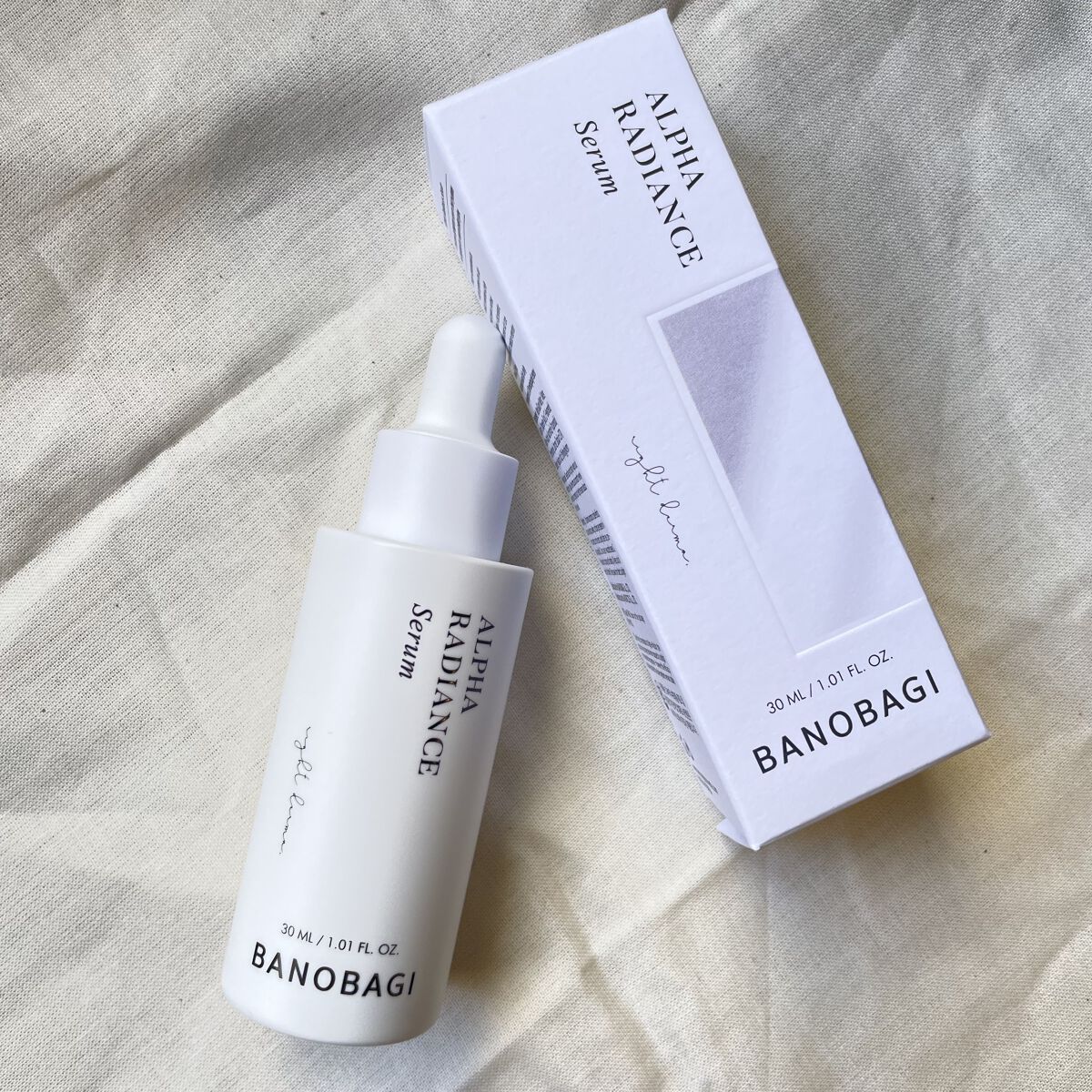 アルファラディアンスグローセラム/BANOBAGI/美容液を使ったクチコミ（1枚目）