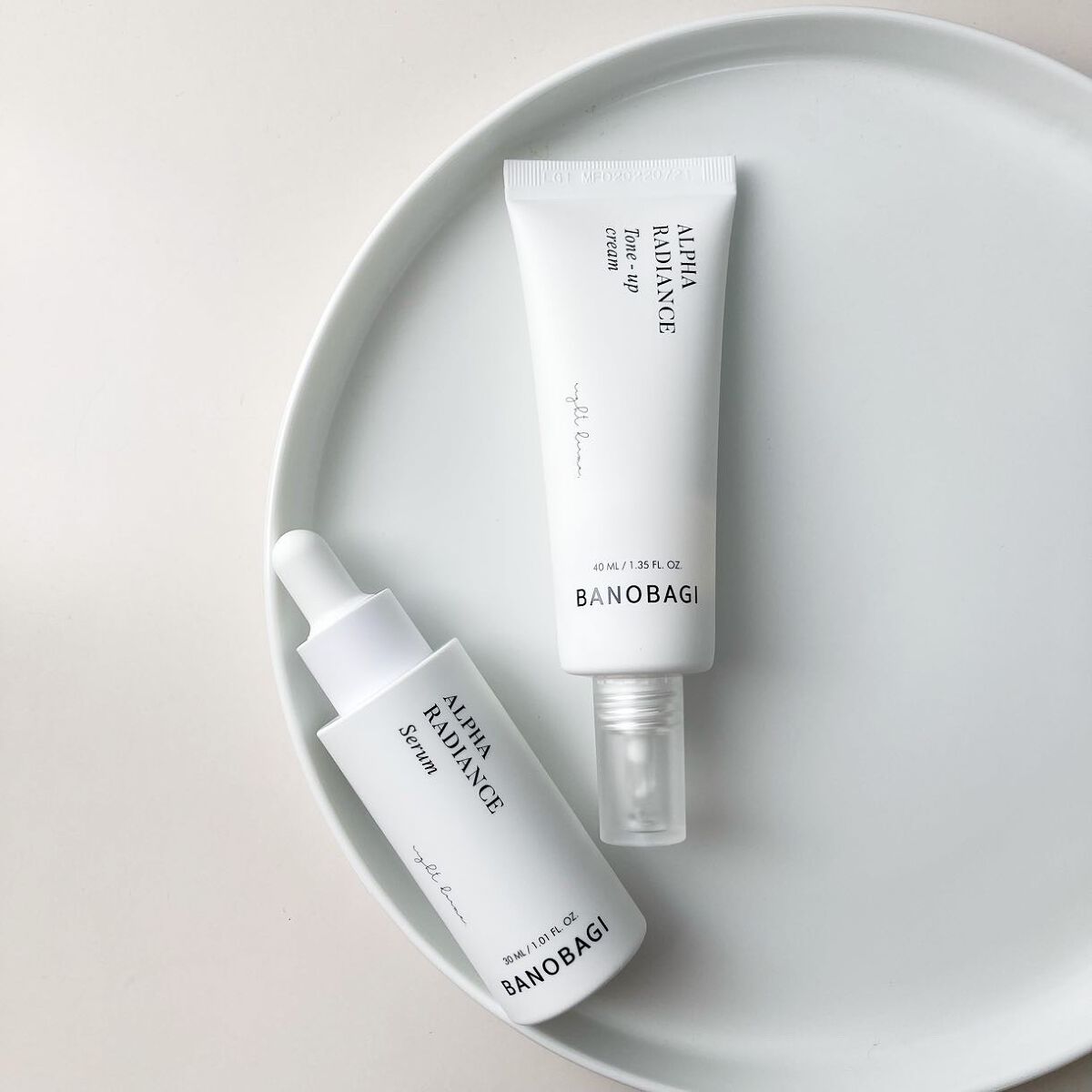アルファ ラディアンス トーンアップクリーム/BANOBAGI/フェイスクリームを使ったクチコミ（1枚目）