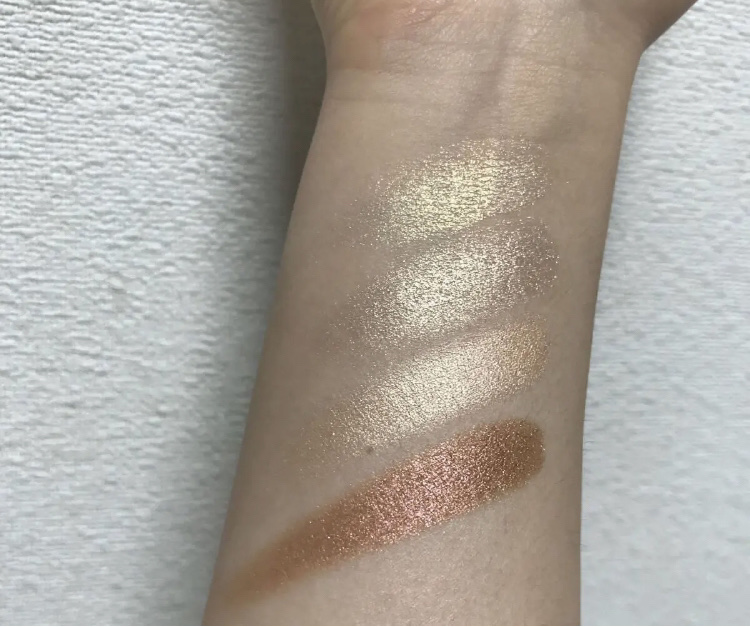 ディオール バックステージ フェイス グロウ パレット 002/Dior/ハイライトを使ったクチコミ（3枚目）