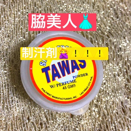 powder with Perfume/TAWAS/デオドラント・制汗剤を使ったクチコミ(1枚目)