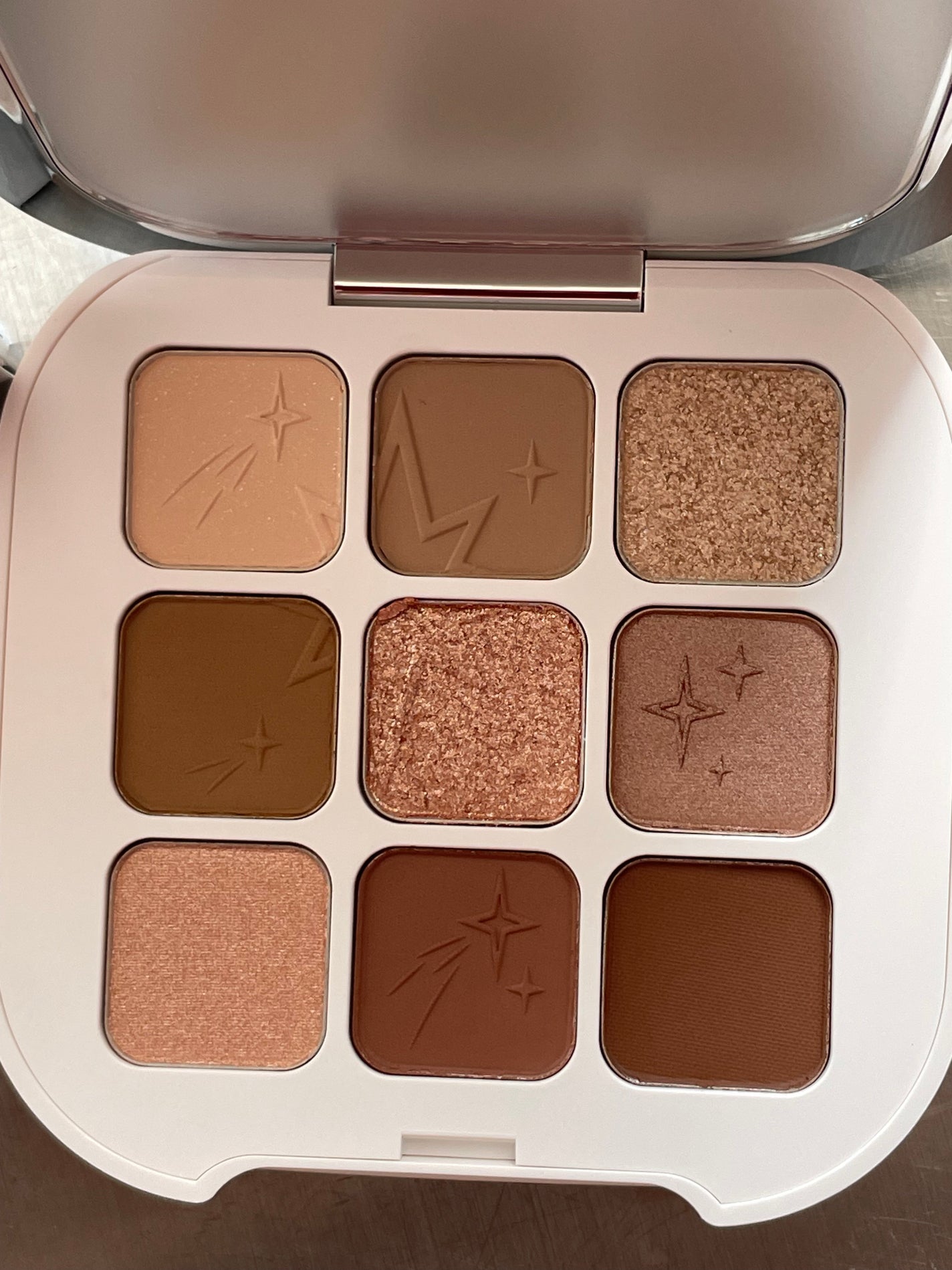 PERFECT DIARY (パーフェクトダイアリー)「原石」9色アイシャドウ クリスマス限定/PERFECT DIARY/アイシャドウパレットを使ったクチコミ(7枚目)